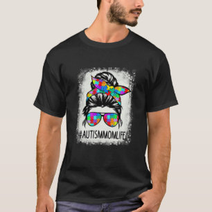 Camiseta Autismo Autista Consciência Mãe A Vida Das Mulhe