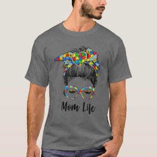 Camiseta Autismo Autista Consciência Mãe A Vida É Mulher Mã