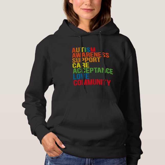 Camiseta Autismo Awarse Support Care (Frente)