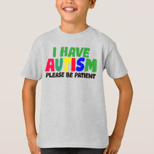 Camiseta Autismo - Camisa-T básica para crianças