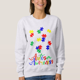 Camiseta Autismo - Camisola de base feminina