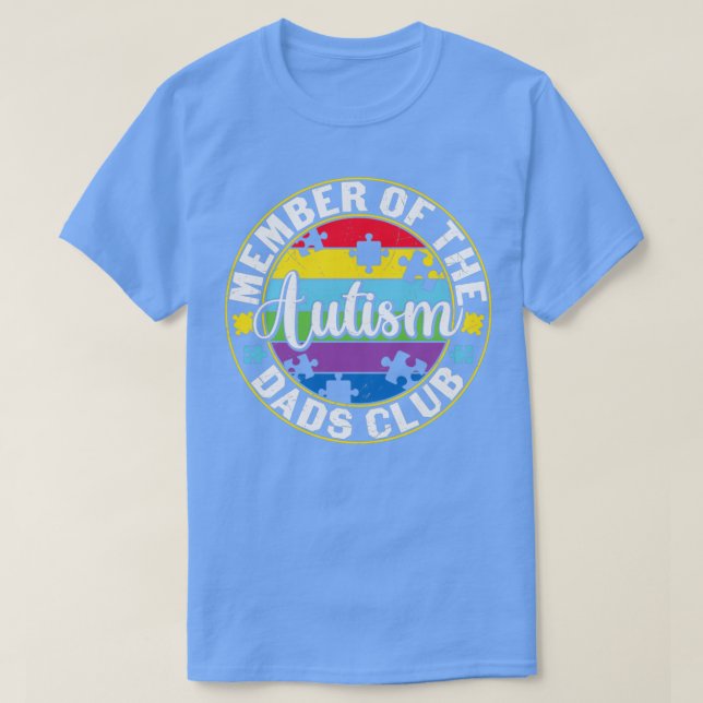 Camiseta Autismo Cita Membro Do Clube De Pais Autismo (Frente do Design)