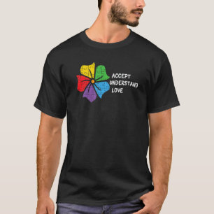 Camiseta Autismo Compreender E Aceitar E Amar O Pequeno