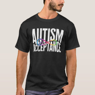 Camiseta Autismo Consciência Aceitação Coração Neurodiversi