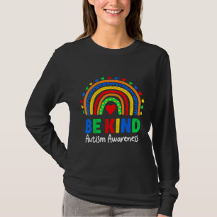 Camiseta Autismo Consciência Arco-Íris Dia Colorido Ser Cri