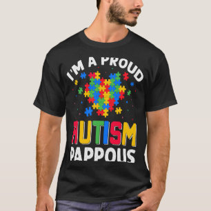 Camiseta Autismo Consciência Correspondendo a Família Eu so