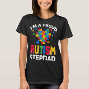 Camiseta Autismo Consciência Correspondendo a Família Eu so