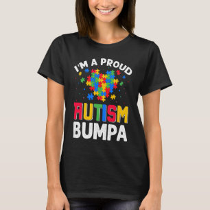 Camiseta Autismo Consciência Correspondendo a Família Eu so