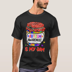 Camiseta Autismo Consciência É O Meu Jam Bonito Fim De Meme