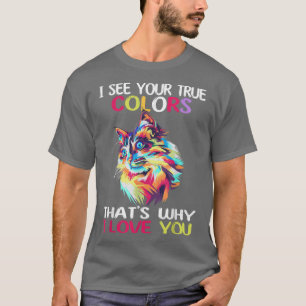 Camiseta Autismo Consciência Eu Vejo Suas Verdadeiras Cores