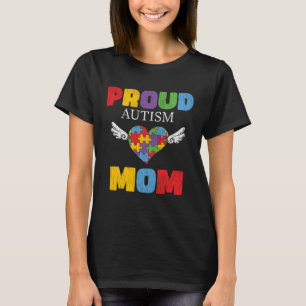 Camiseta Autismo Consciência Mãe Orgulhosa Filha Autista M