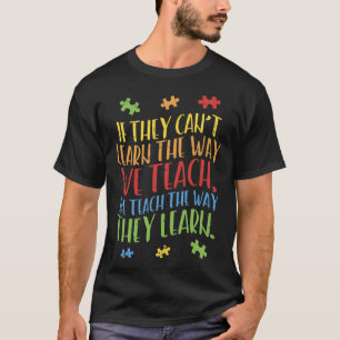 Camiseta Autismo Consciência Professora Autista Ensino Apre