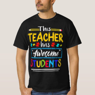 Camiseta Autismo Consciência que este professor tem estudio