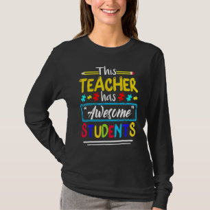 Camiseta Autismo Consciência que este professor tem estudio