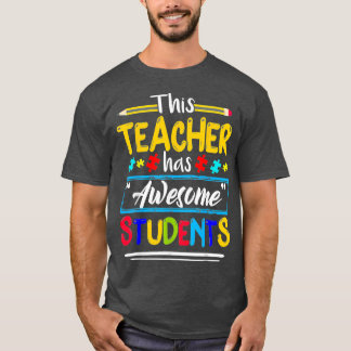 Camiseta Autismo Consciência que este professor tem estudio