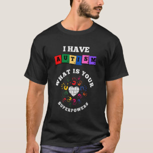 Camiseta Autismo Conscientista O que é seu super poder Auti
