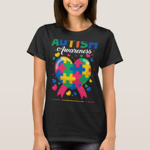Camiseta Autismo conscientização Cotação entender amor Matr