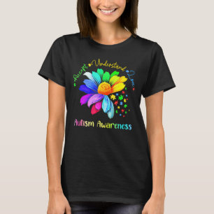 Camiseta Autismo Daisy Accept Entender Autismo Autismo Awar