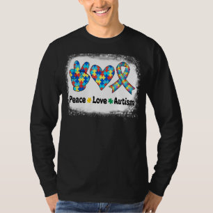 Camiseta Autismo De Amor Pela Paz Em Abril Para A Consciênc