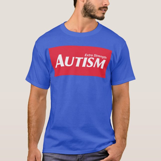 Camiseta Autismo de Força Extra (Frente)
