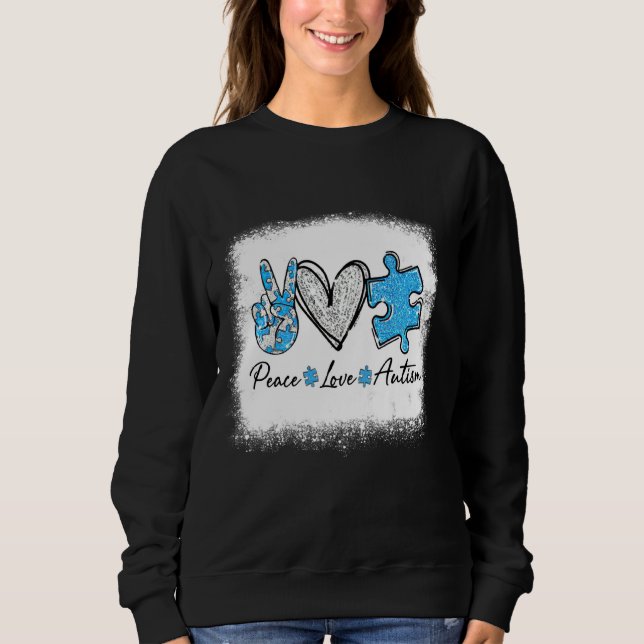 Camiseta Autismo de Paz e Amor (Frente)