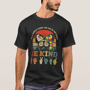 Camiseta Autismo de professor de Quebra-cabeça ASL para bor