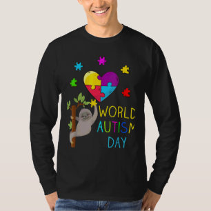 Camiseta Autismo Dia da Consciência Autismo Quebra-cabeça
