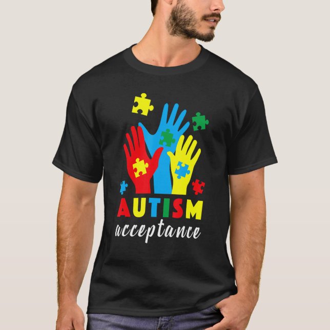 Camiseta Autismo Dia da Consciência Autistas Ditos Crianças (Frente)