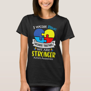 Camiseta Autismo Dia I Visto Blue April Apoio Autismo Crian