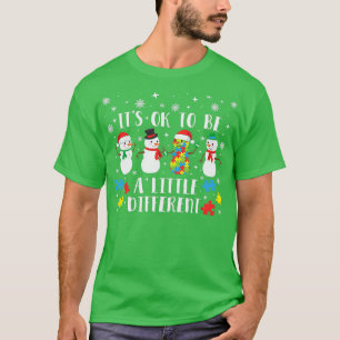 Camiseta Autismo Diz Que Está Tudo Bem Ser Um Pouco Diferen