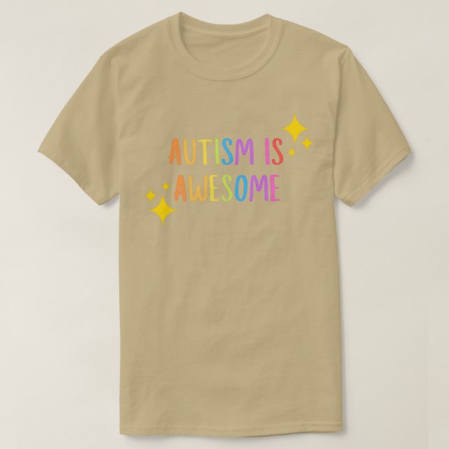 Camiseta Autismo É Incrível (Frente do Design)