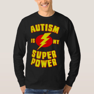 Camiseta Autismo É Meu Super Poder