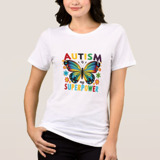 Camiseta Autismo É Meu Super Poder