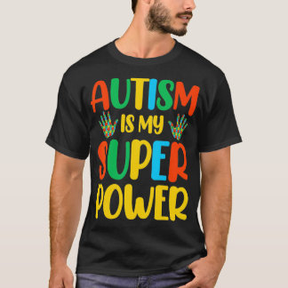 Camiseta Autismo É Meu Super Poder