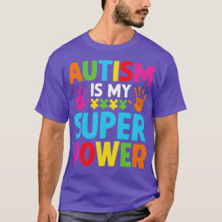 Camiseta Autismo é meu super poder 1