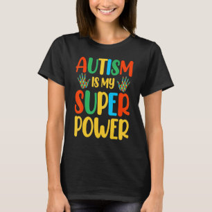 Camiseta Autismo É Meu Super Poder 1