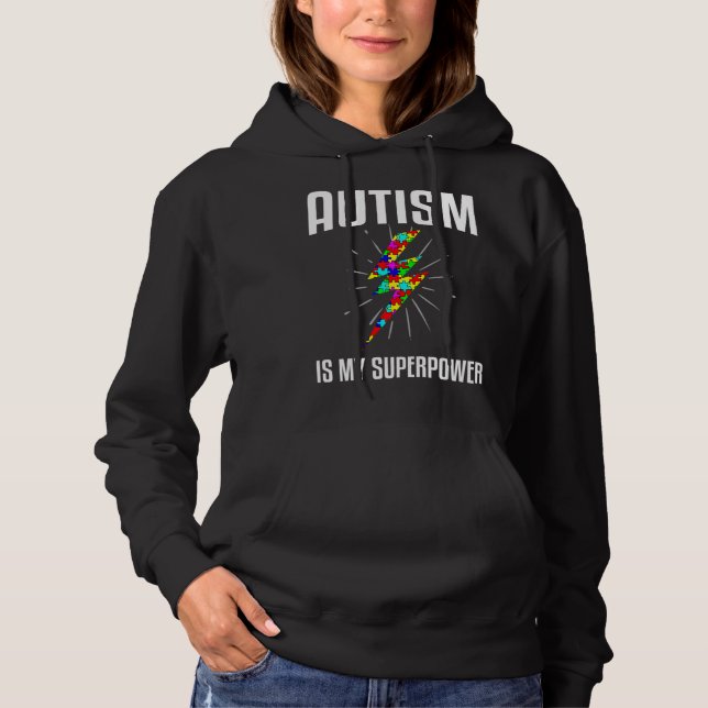 Camiseta Autismo É Meu Superpoder (Frente)