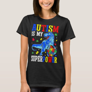 Camiseta Autismo É Meu Superpoder Autismo Sensibilização Di