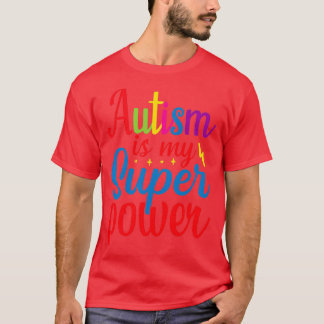 Camiseta Autismo É Minha Consciência Do Autismo De Super Po