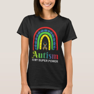 Camiseta Autismo É Minha Consciência Do Autismo De Super Po