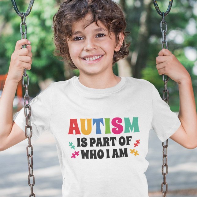 Camiseta Autismo É Parte De Quem Eu Sou (Criador carregado)
