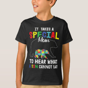 Camiseta Autismo É Preciso Uma Mãe Especial Para Ouvir Que 