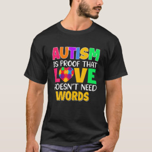 Camiseta Autismo é prova de que o amor não precisa de pal