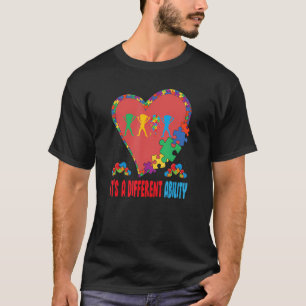 Camiseta Autismo é uma habilidade diferente Autismo Sensibi