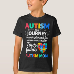 Camiseta Autismo É Uma Jornada Que Nunca Planejei, Mas Tenh