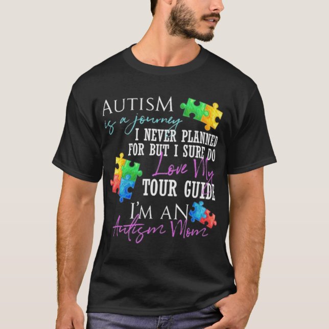 Camiseta Autismo É Uma Viagem (Frente)