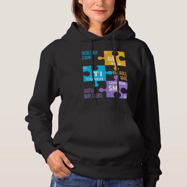 Camiseta Autismo Elemento Consciência do Autismo (Frente)