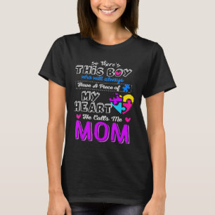 Camiseta Autismo-Fofa Citação de Conscientização do Autismo