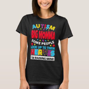 Camiseta Autismo Grande Pessoas Mamãe Olham Para Sua Risina