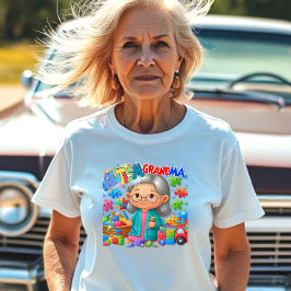 Camiseta Autismo GrandMa - Toys - Consciência do Autismo